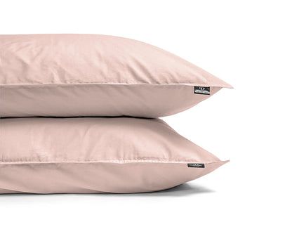 Dekbedovertrek Uni Percal Roze