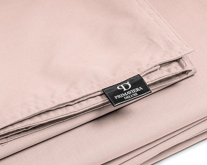 Dekbedovertrek Uni Percal Roze