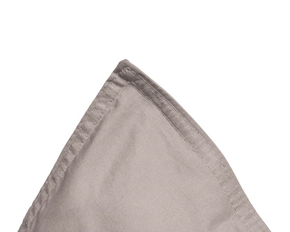 Dekbedovertrek Uni Percal Taupe