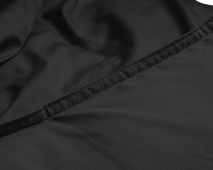 Dekbedovertrek Uni Percal Zwart