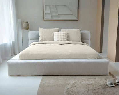 Dekbedovertrek Waffle Beige