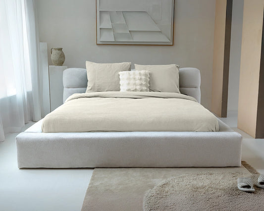 Dekbedovertrek Waffle Beige