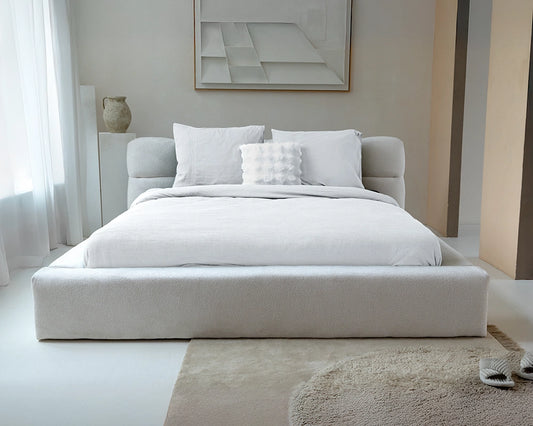 Dekbedovertrek Waffle Wit