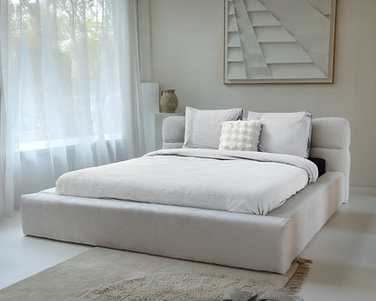 Dekbedovertrek Waffle Wit