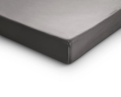 Hoeslaken Satijn - Grijs