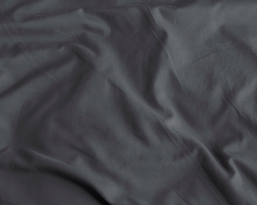 Kussenslopen Satijn - Antraciet (2 stuks)