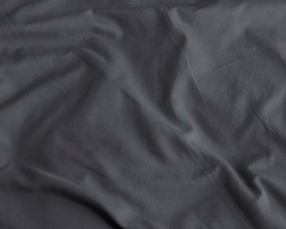 Kussenslopen Satijn - Antraciet (2 stuks)