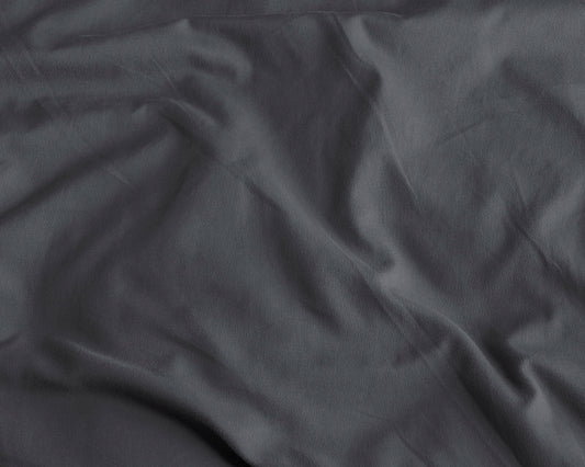 Kussenslopen Satijn - Antraciet (2 stuks)