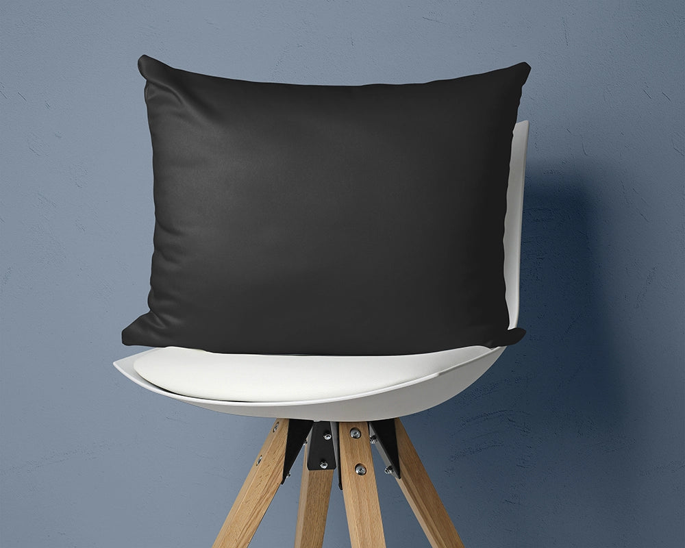 Kussenslopen Satijn - Zwart (2 stuks)