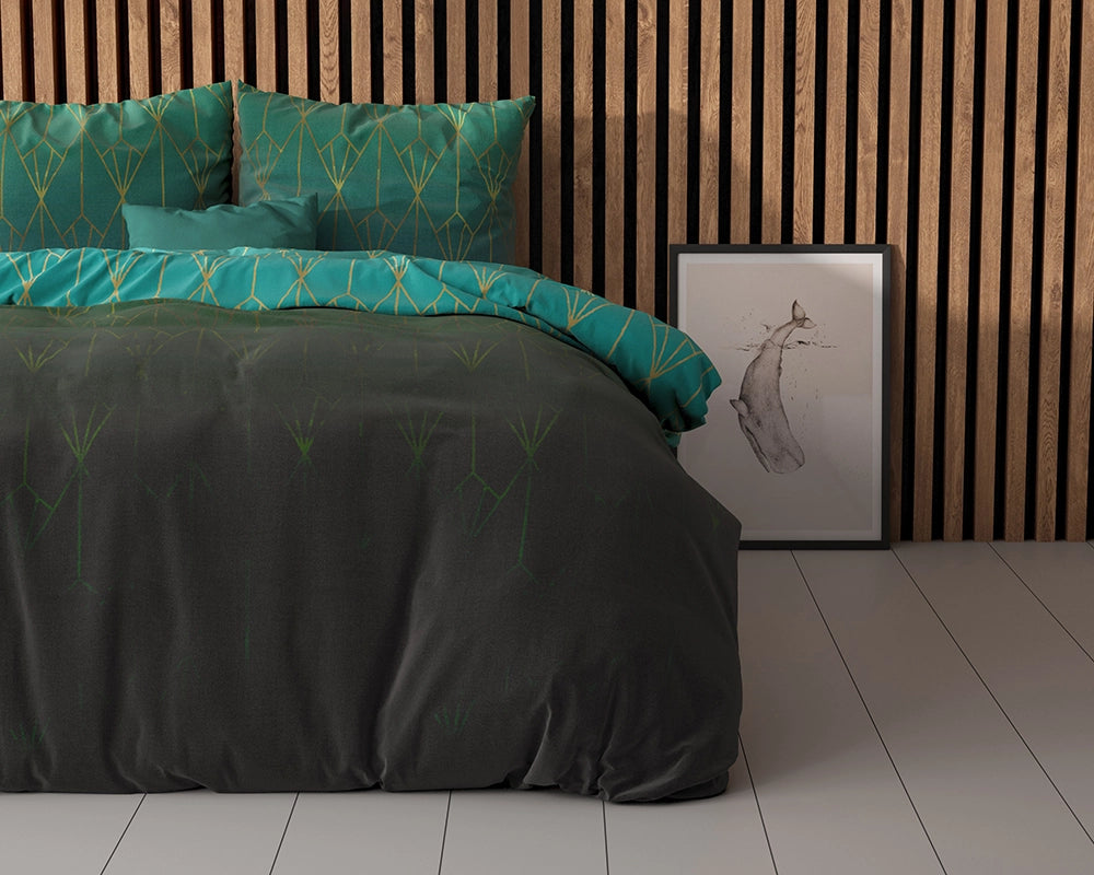 Dekbedovertrek Bowen Groen