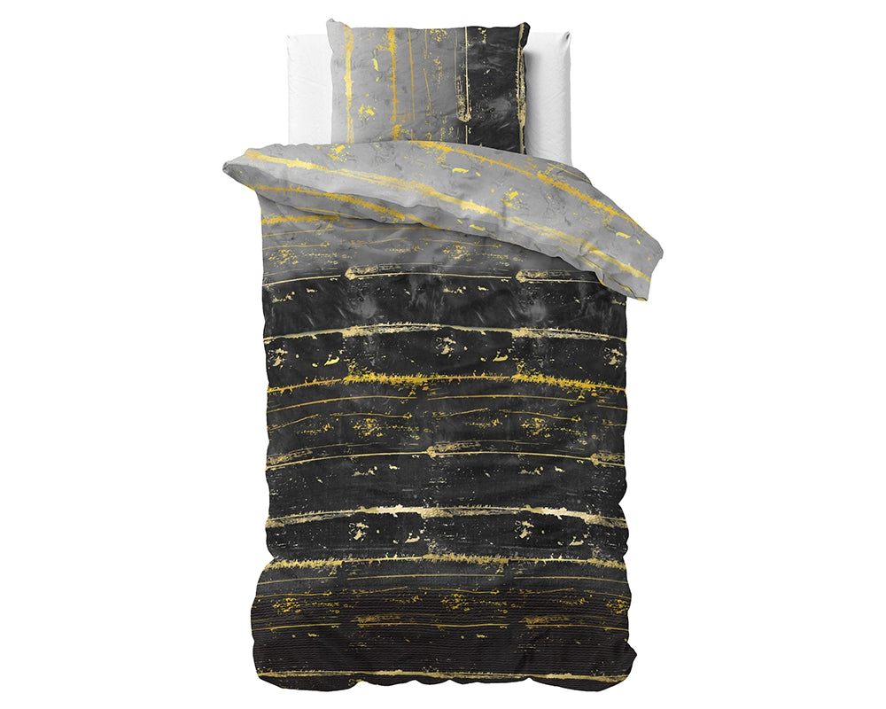 Dekbedovertrek Scratchy Antraciet