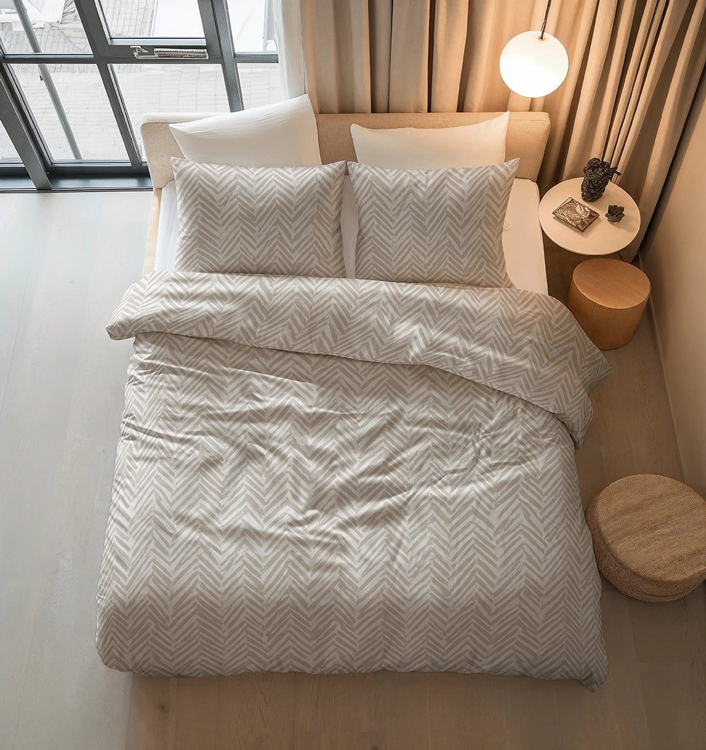 Dekbedovertrek Ethnic Zand