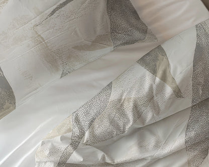 Dekbedovertrek Foliage Grijs