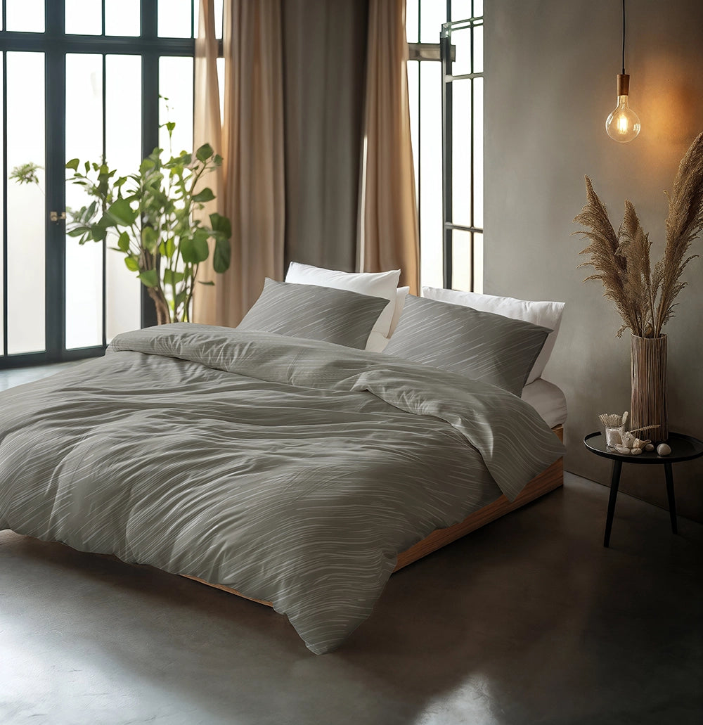 Dekbedovertrek Mellow Stone Grijs