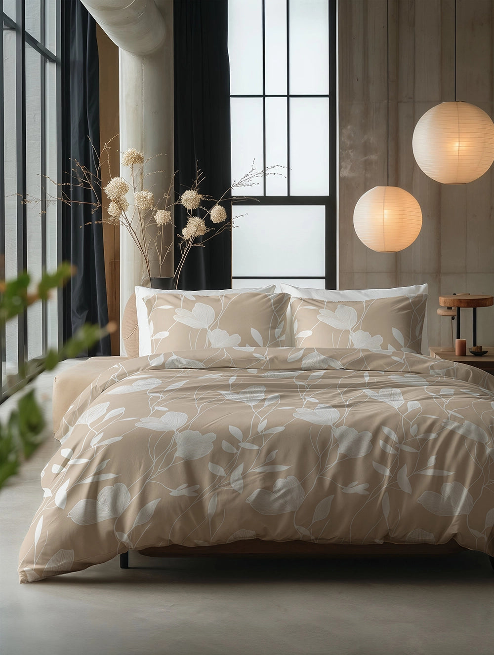 Dekbedovertrek Spring Beige Zand